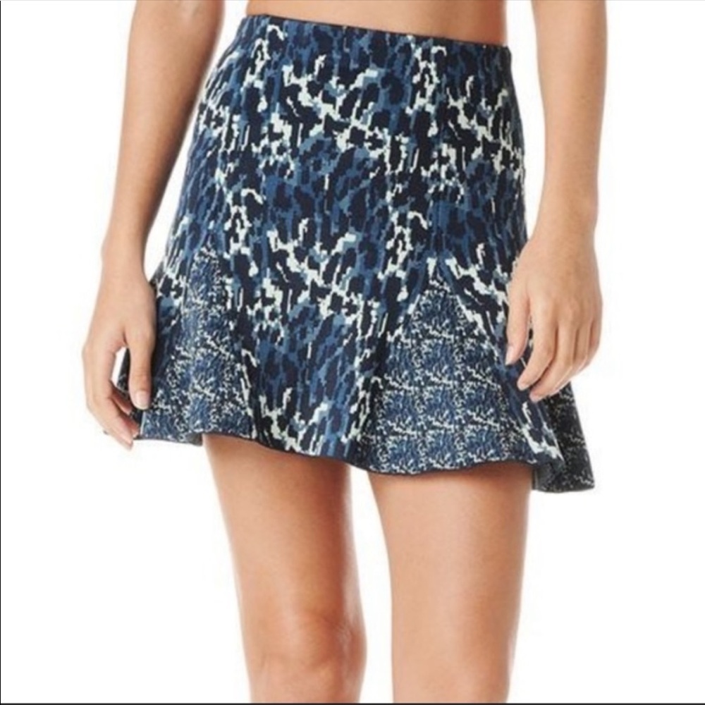 Parker Knit Blue Skirt Size XS